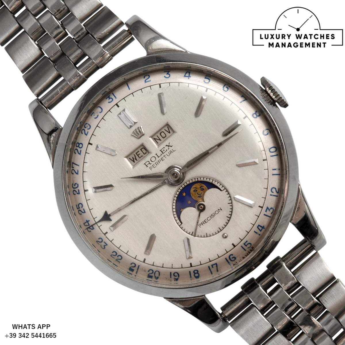 1 ROLEX PADELLONE 8171 STELL 1950 (100)
