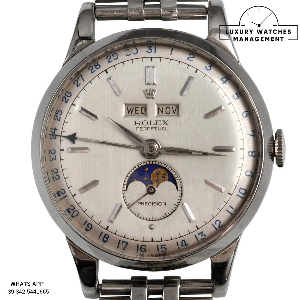 ROLEX PADELLONE 8171 STELL 1950 (100)