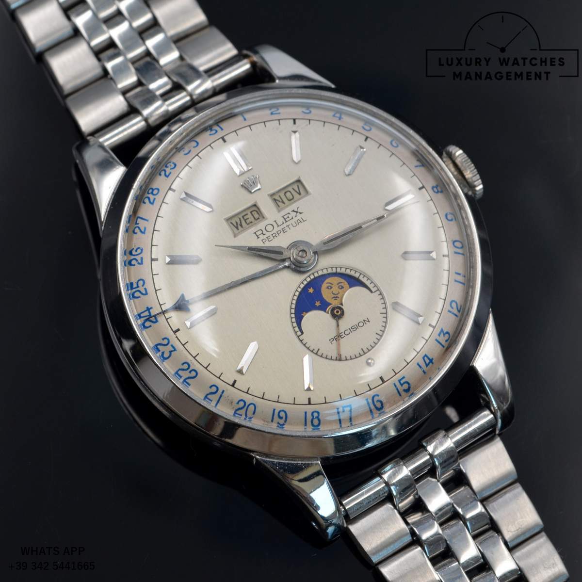 ROLEX PADELLONE 8171 STELL 1950 (40)