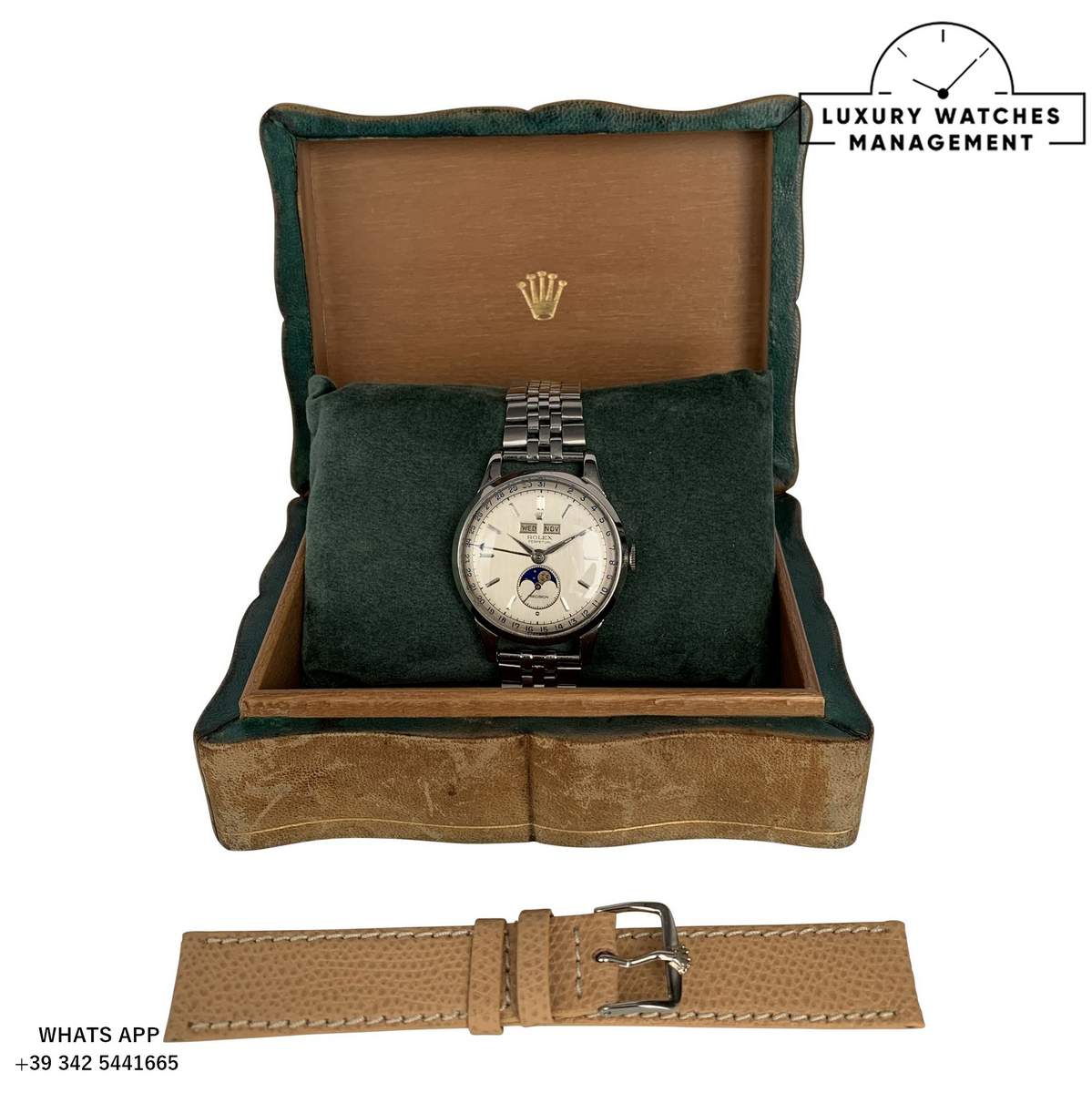 ROLEX PADELLONE 8171 STELL 1950 (75)