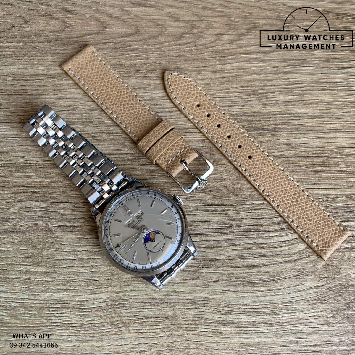 ROLEX PADELLONE 8171 STELL 1950 (99)