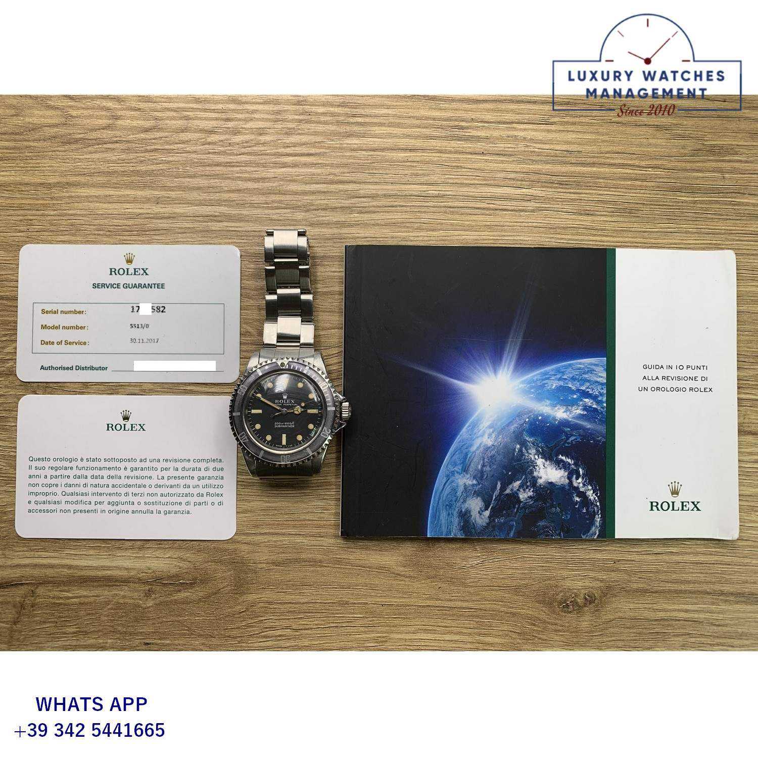 ROLEX SUBMARINER 5513 CHILE (37)