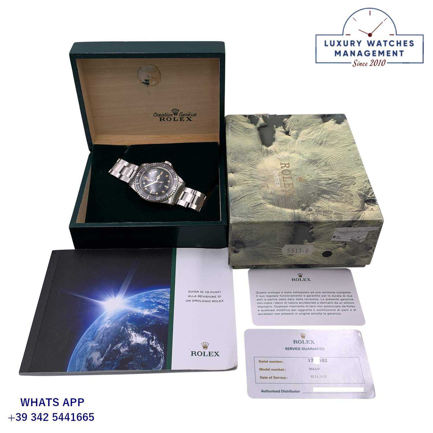 ROLEX SUBMARINER 5513 CHILE (40)