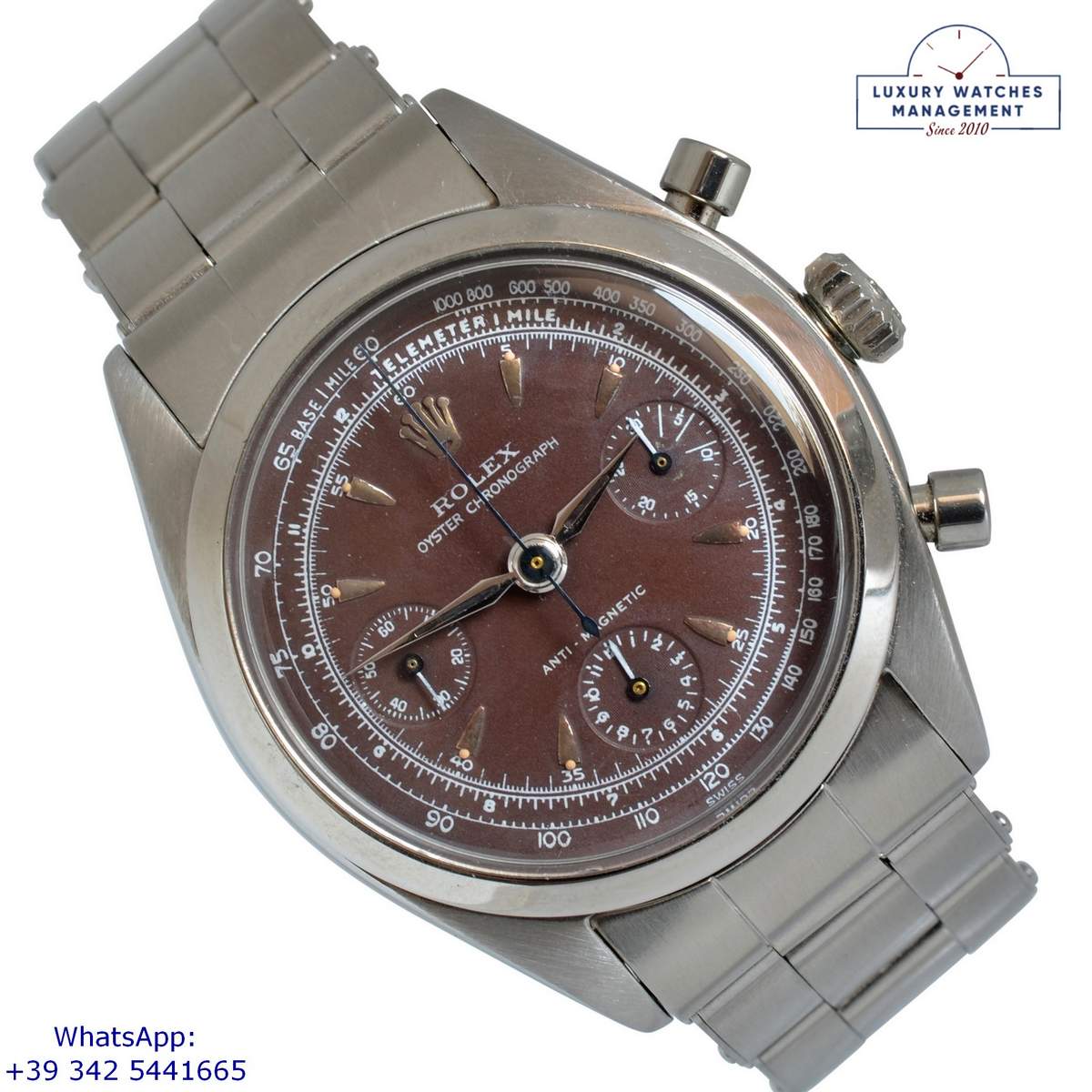 1 ROLEX COSMOGRAPH 6234 PRE DAYTONA BROWN (3)