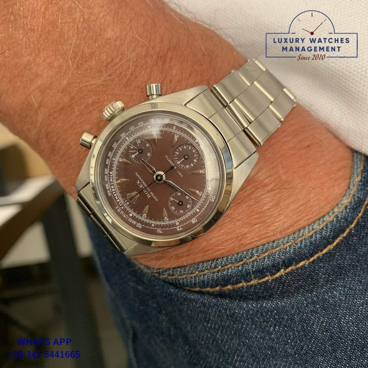 ROLEX COSMOGRAPH 6234 PRE DAYTONA BROWN (16)