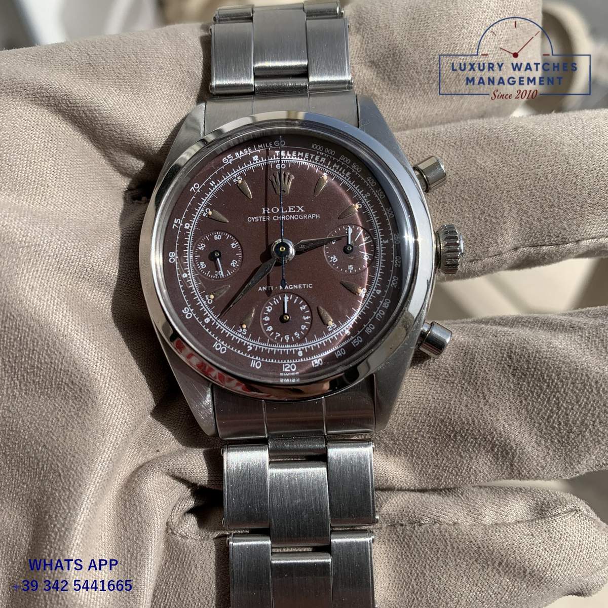 ROLEX COSMOGRAPH 6234 PRE DAYTONA BROWN (4)