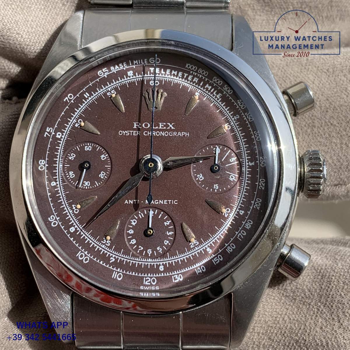ROLEX COSMOGRAPH 6234 PRE DAYTONA BROWN (6)