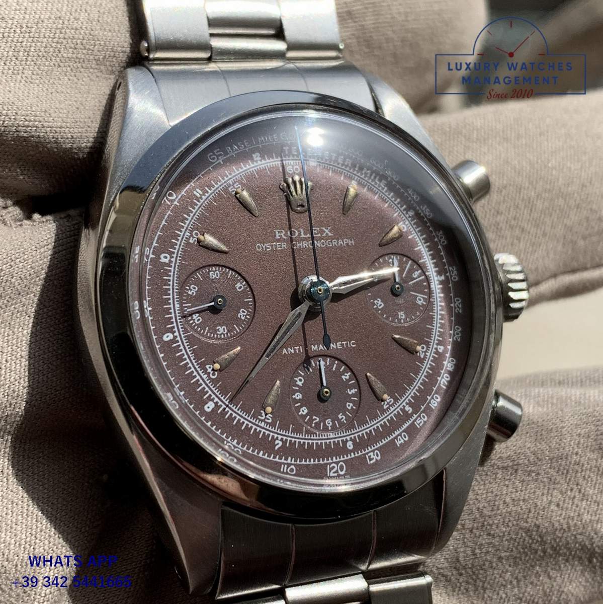 ROLEX COSMOGRAPH 6234 PRE DAYTONA BROWN (9)