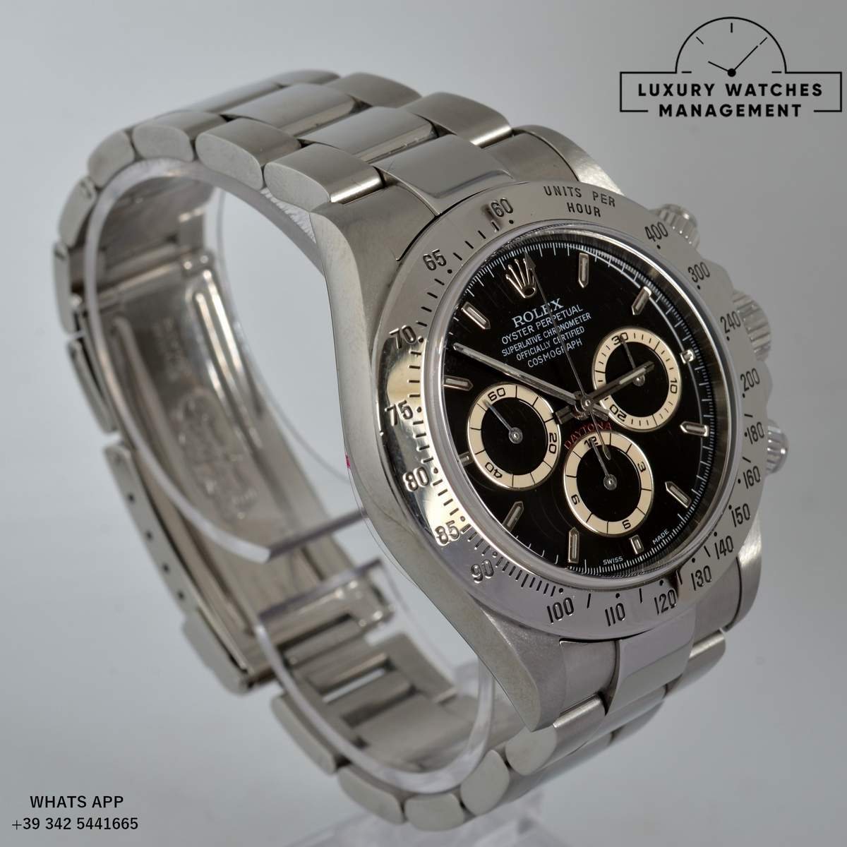 ROLEX DAYTONA 16520 P BLACK 2000 (16)