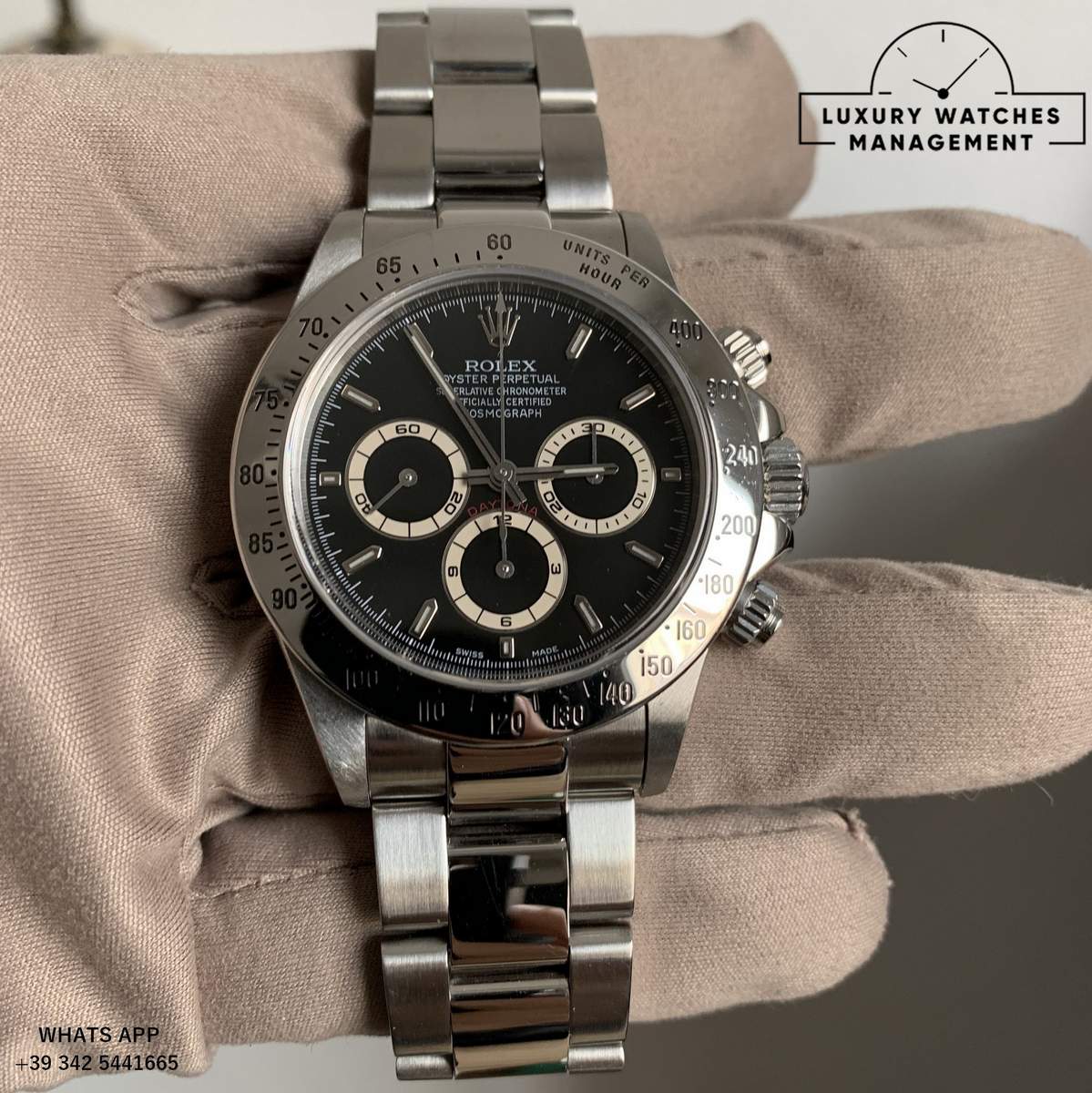 ROLEX DAYTONA 16520 P BLACK 2000 (19)