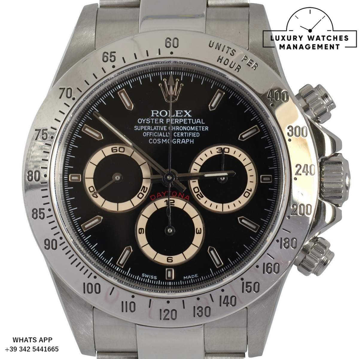 ROLEX DAYTONA 16520 P BLACK 2000 (2)