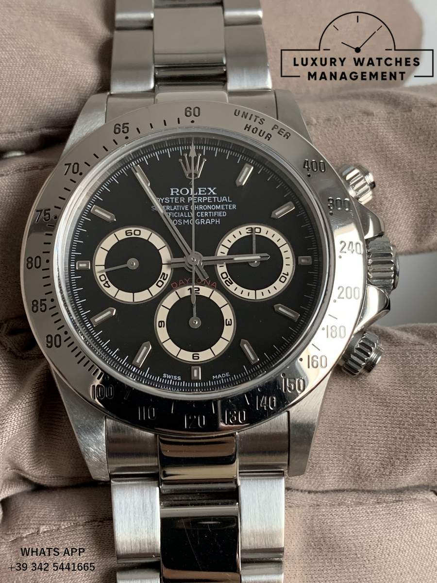 ROLEX DAYTONA 16520 P BLACK 2000 (20)