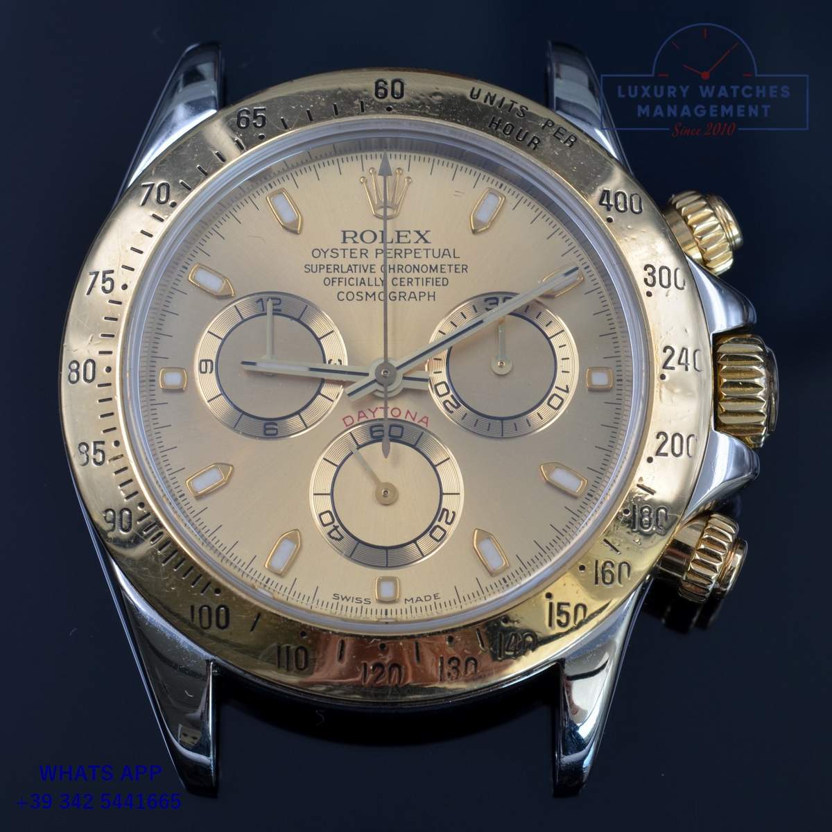 ROLEX DAYTONA 116523 UAE CHAMPAGNE 2002 (24)