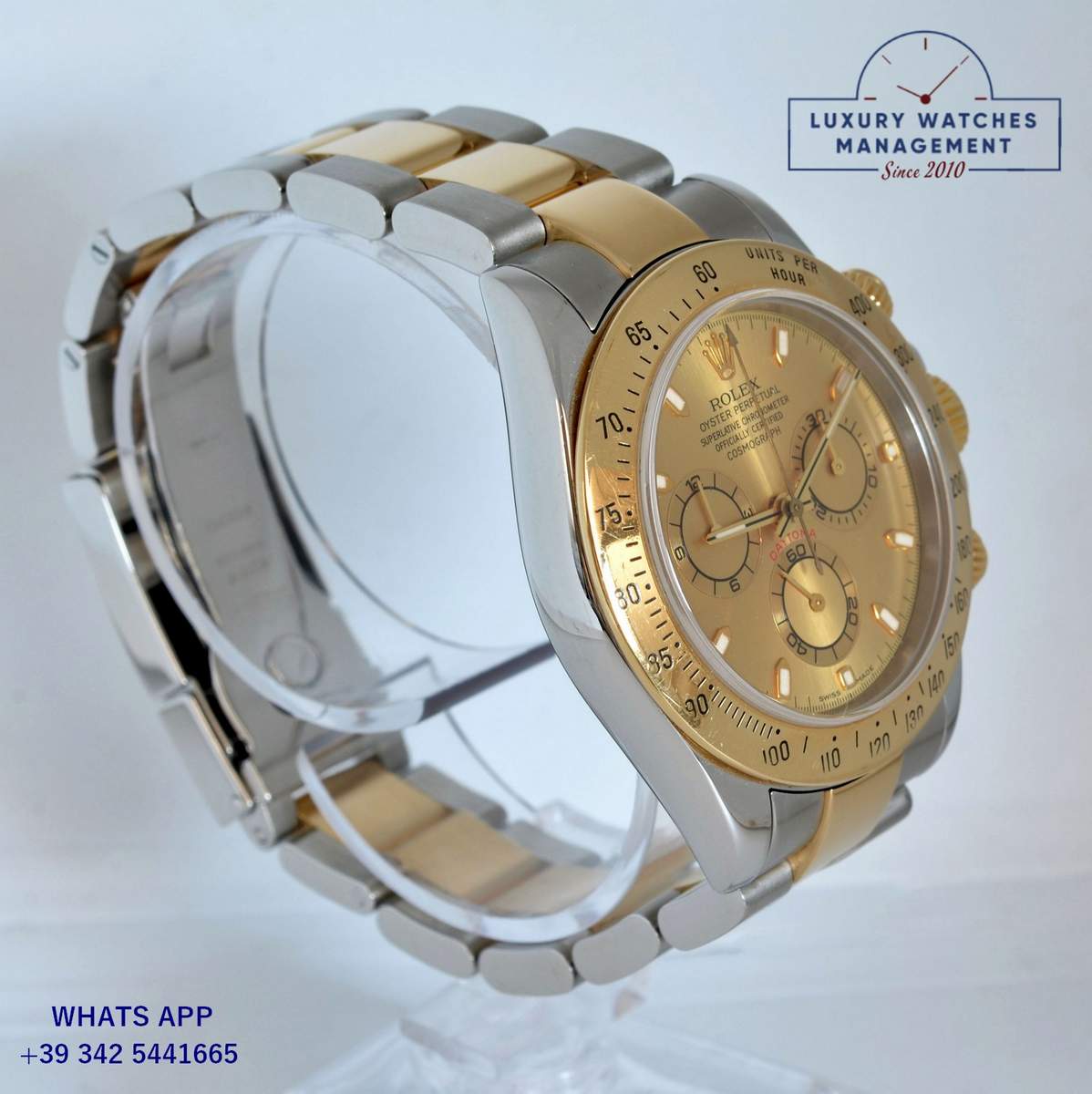 ROLEX DAYTONA 116523 UAE CHAMPAGNE 2002 (66)