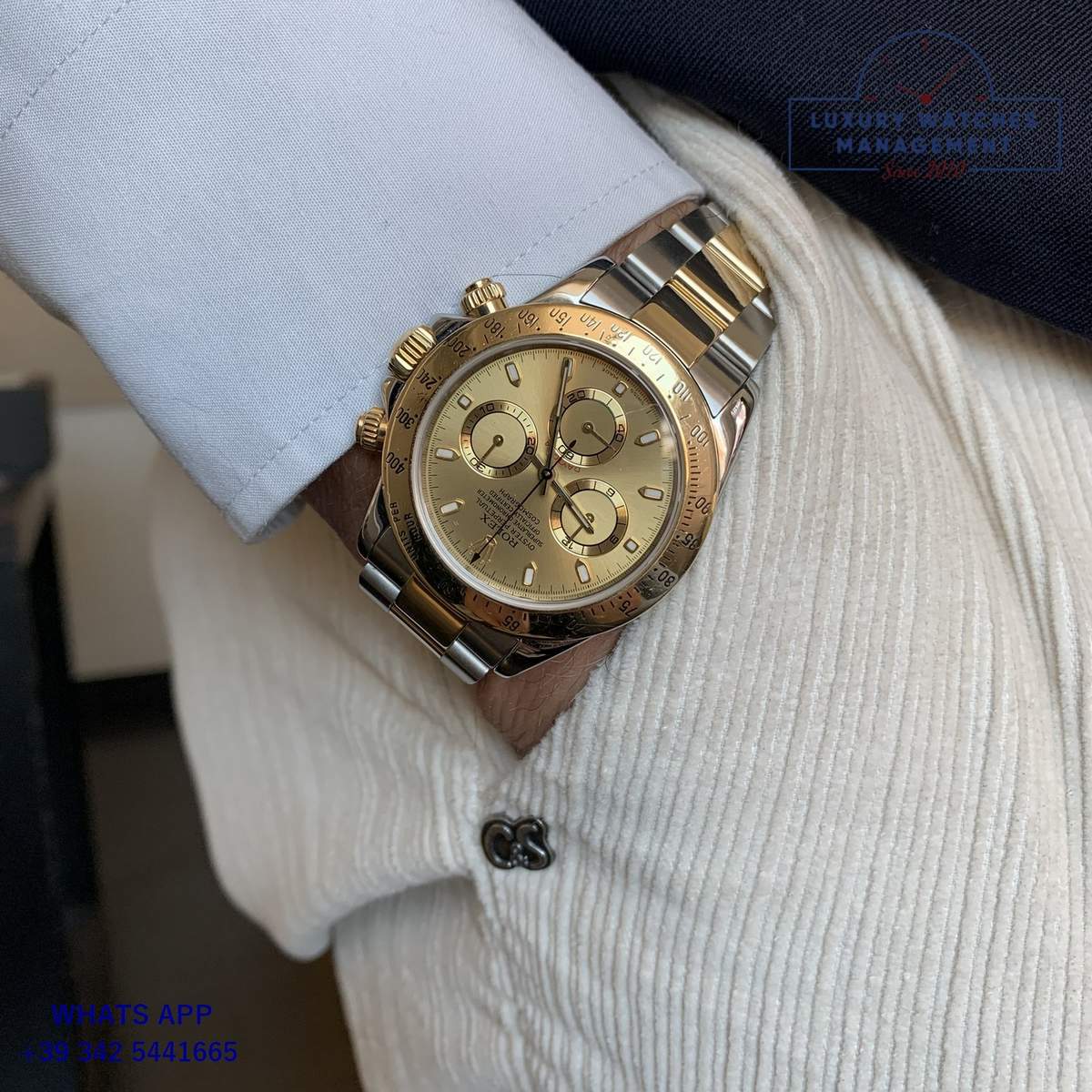 ROLEX DAYTONA 116523 UAE CHAMPAGNE 2002 (72)