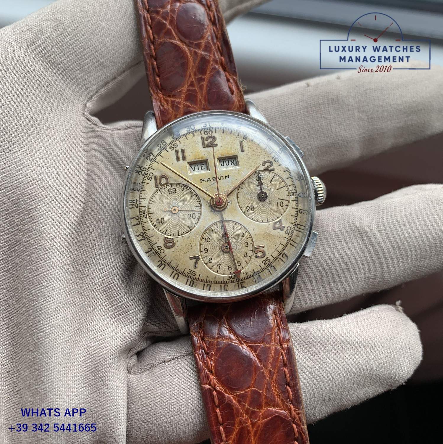 MARVIN CHRONO DATO COMPAX 1950 (26)