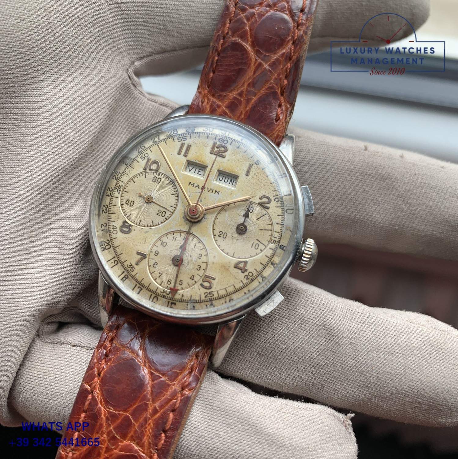 MARVIN CHRONO DATO COMPAX 1950 (27)