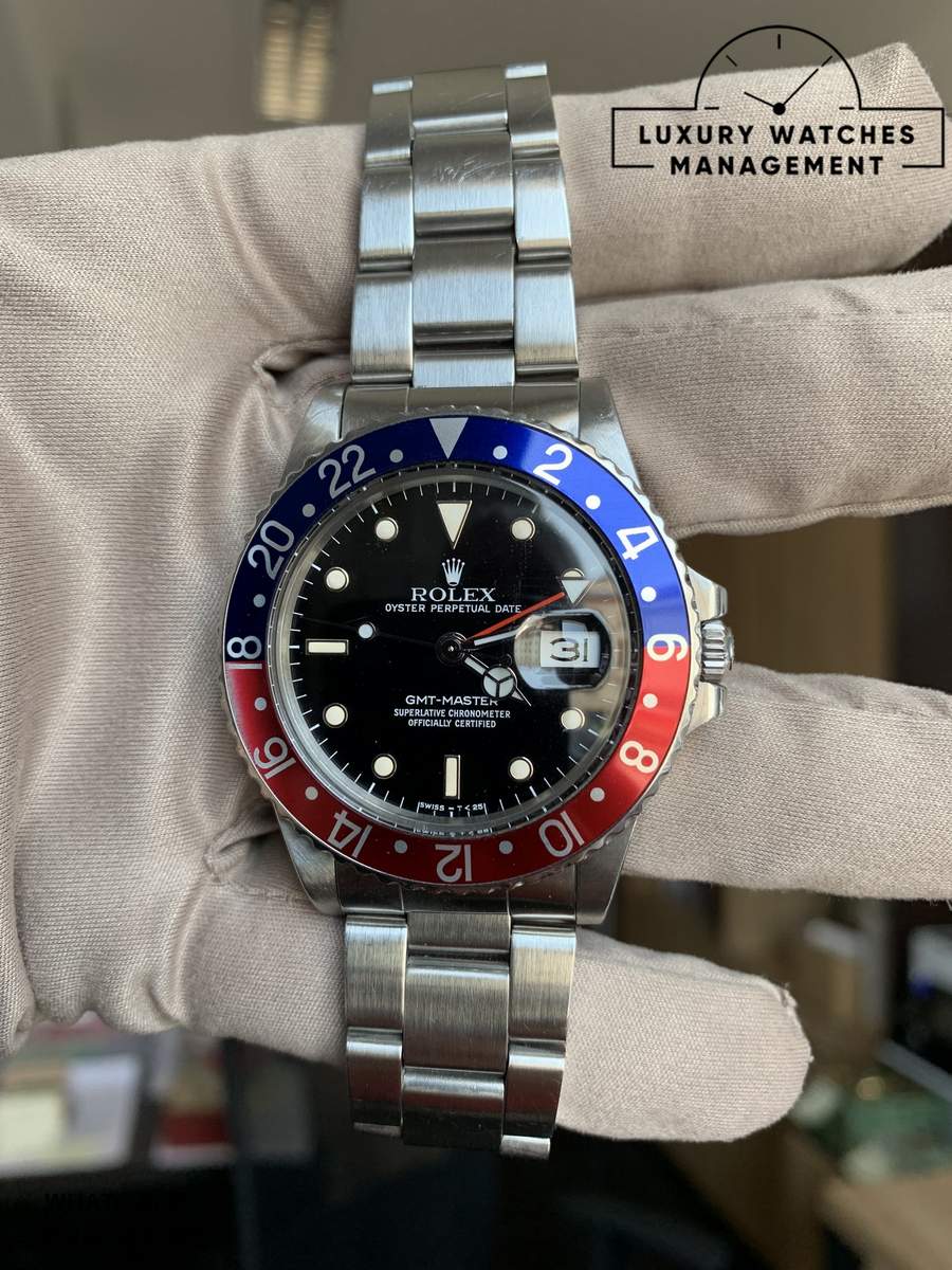 ROLEX GMT MASTER 16750 PEPSI 1986 (31)