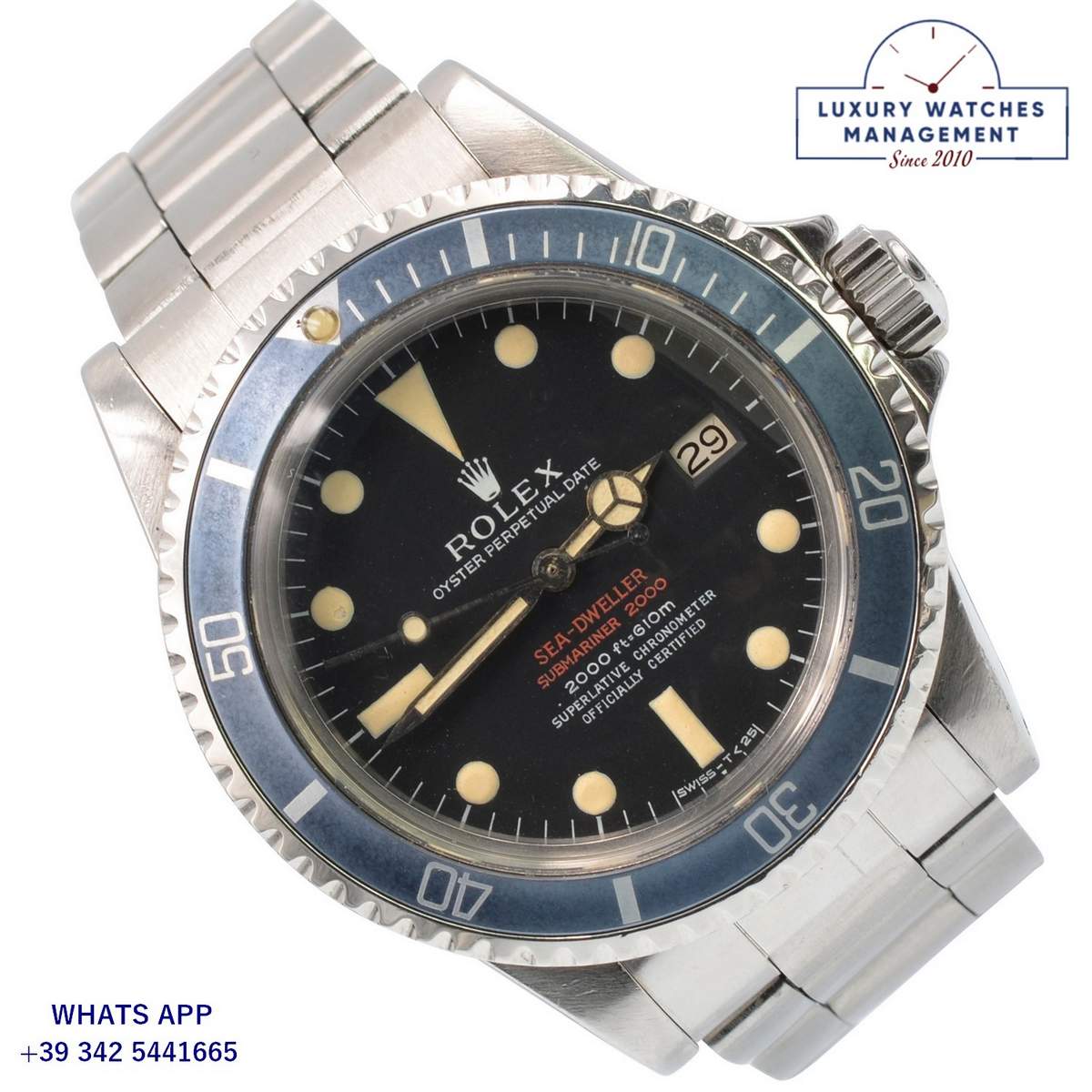 1 ROLEX SEA-DWELLER 1665 MK2 (2)