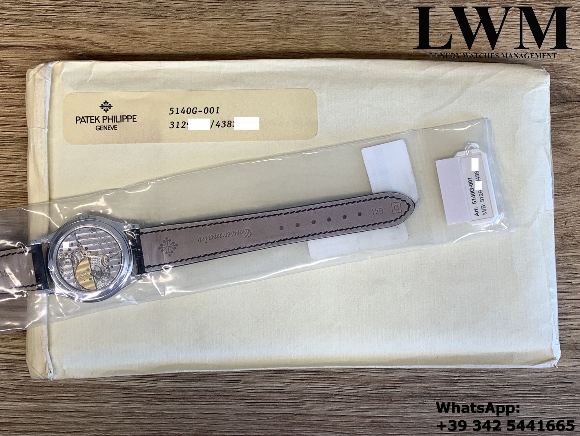 PATEK PHILIPPE 5140G NOS 200712