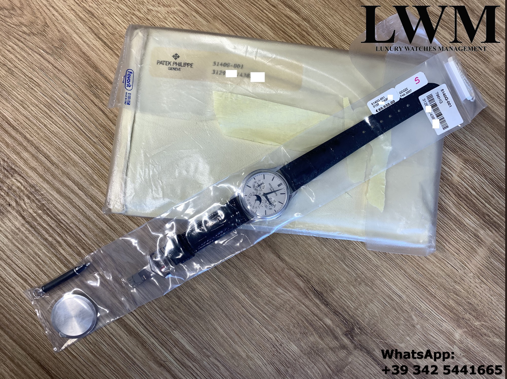 PATEK PHILIPPE 5140G NOS 20075