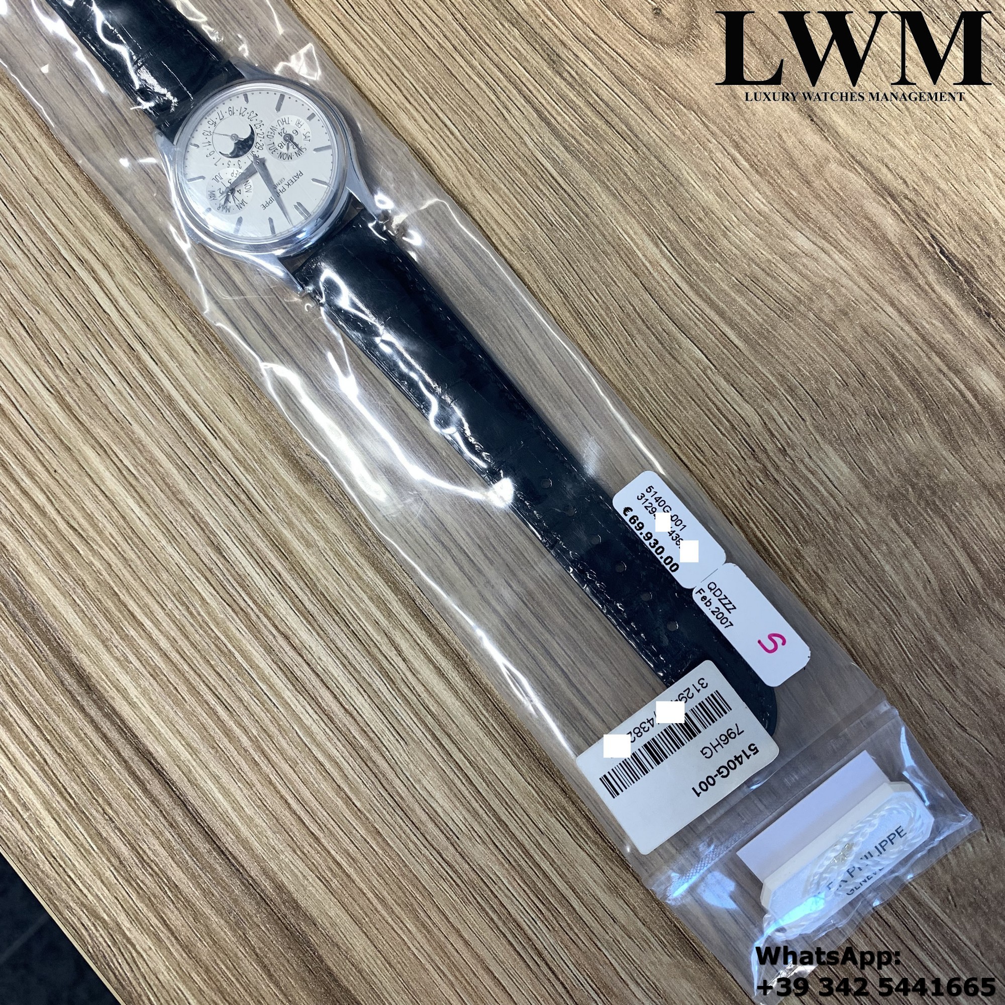 PATEK PHILIPPE 5140G NOS 20077