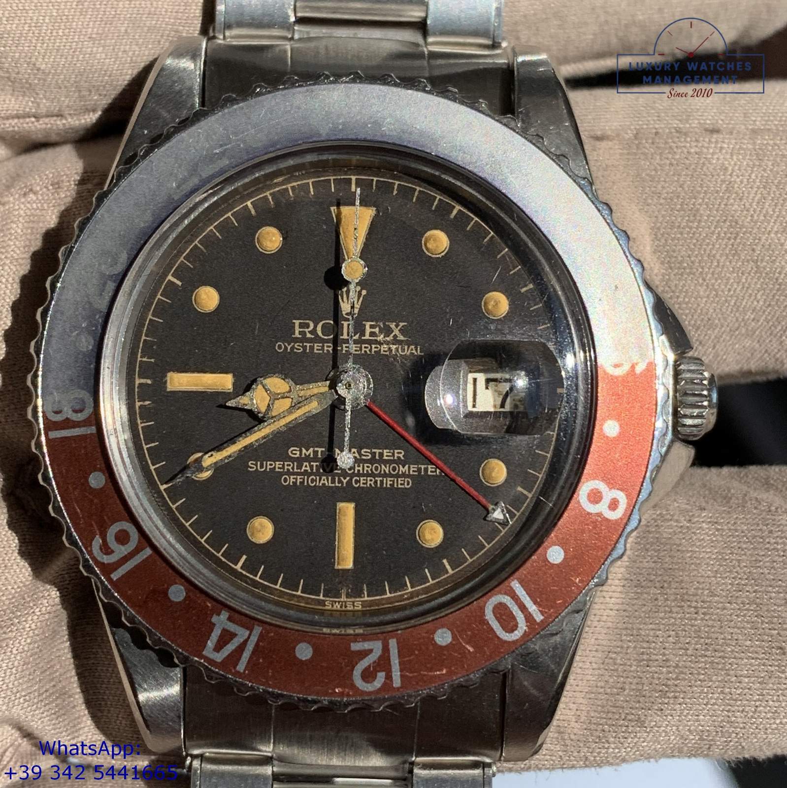 ROLEX GMT MASTER 1675 GILT (10)