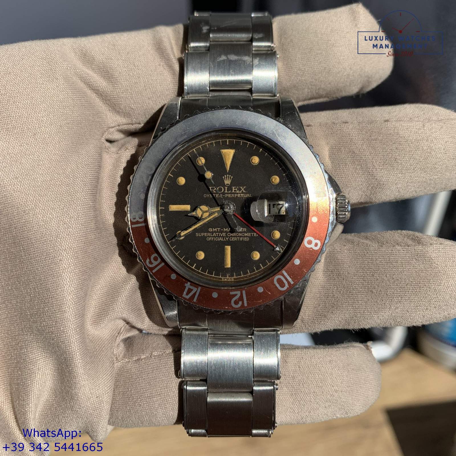 ROLEX GMT MASTER 1675 GILT (9)
