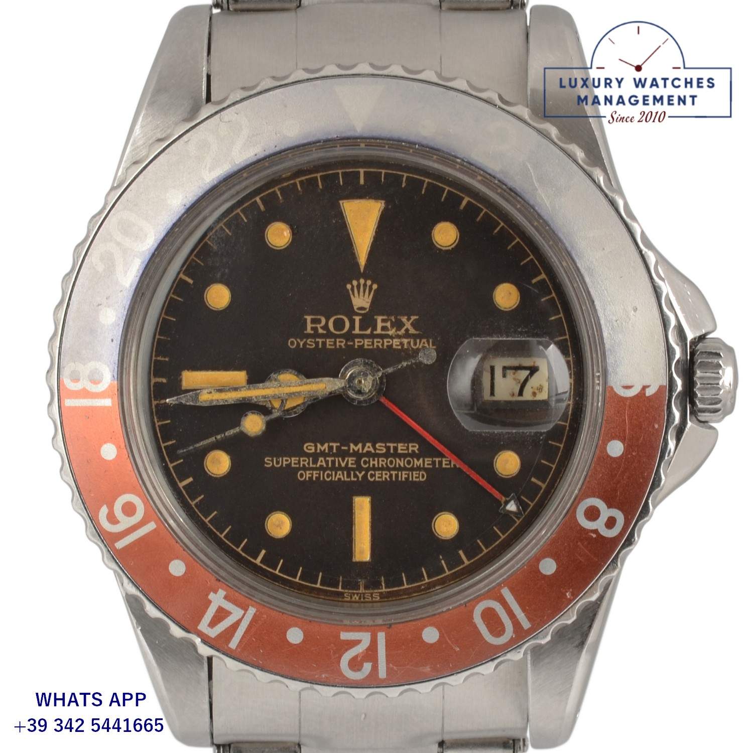 ROLEX GMT MASTER 1675 GILT PEPSI (1)