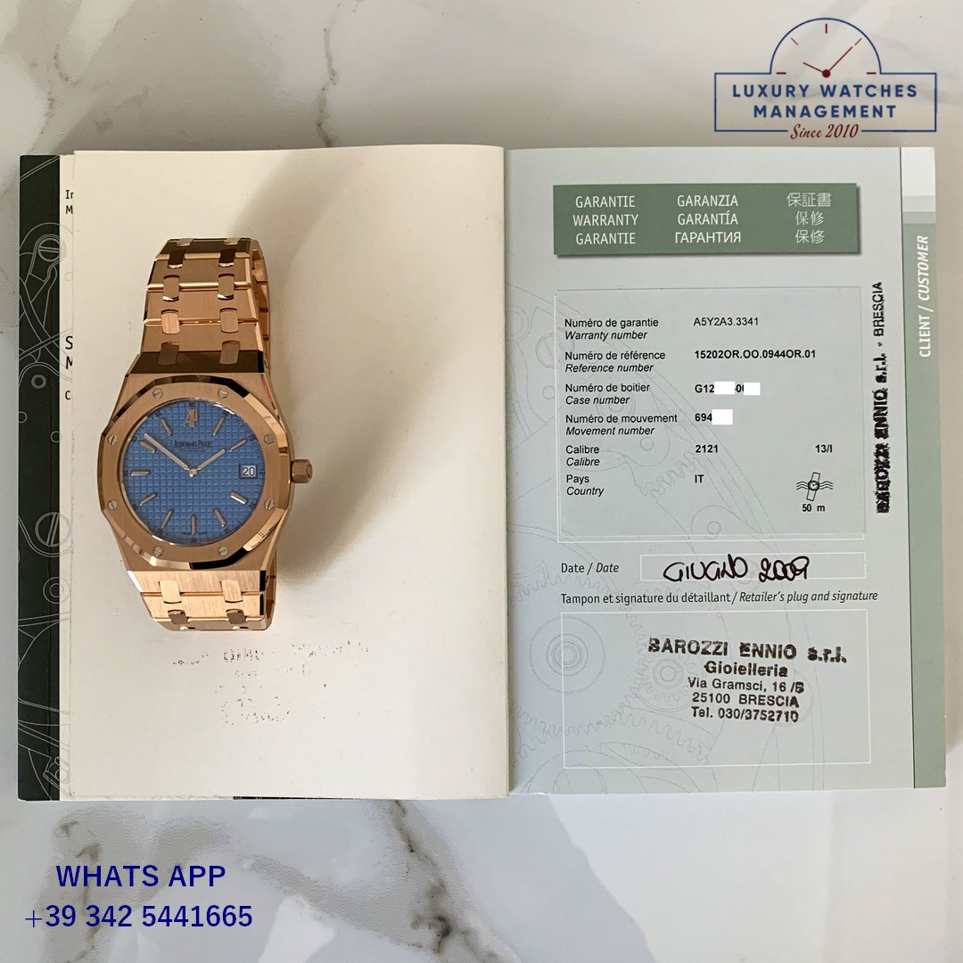 AUDEMARS PIGUET ROYAL OAK 15202OR (49)