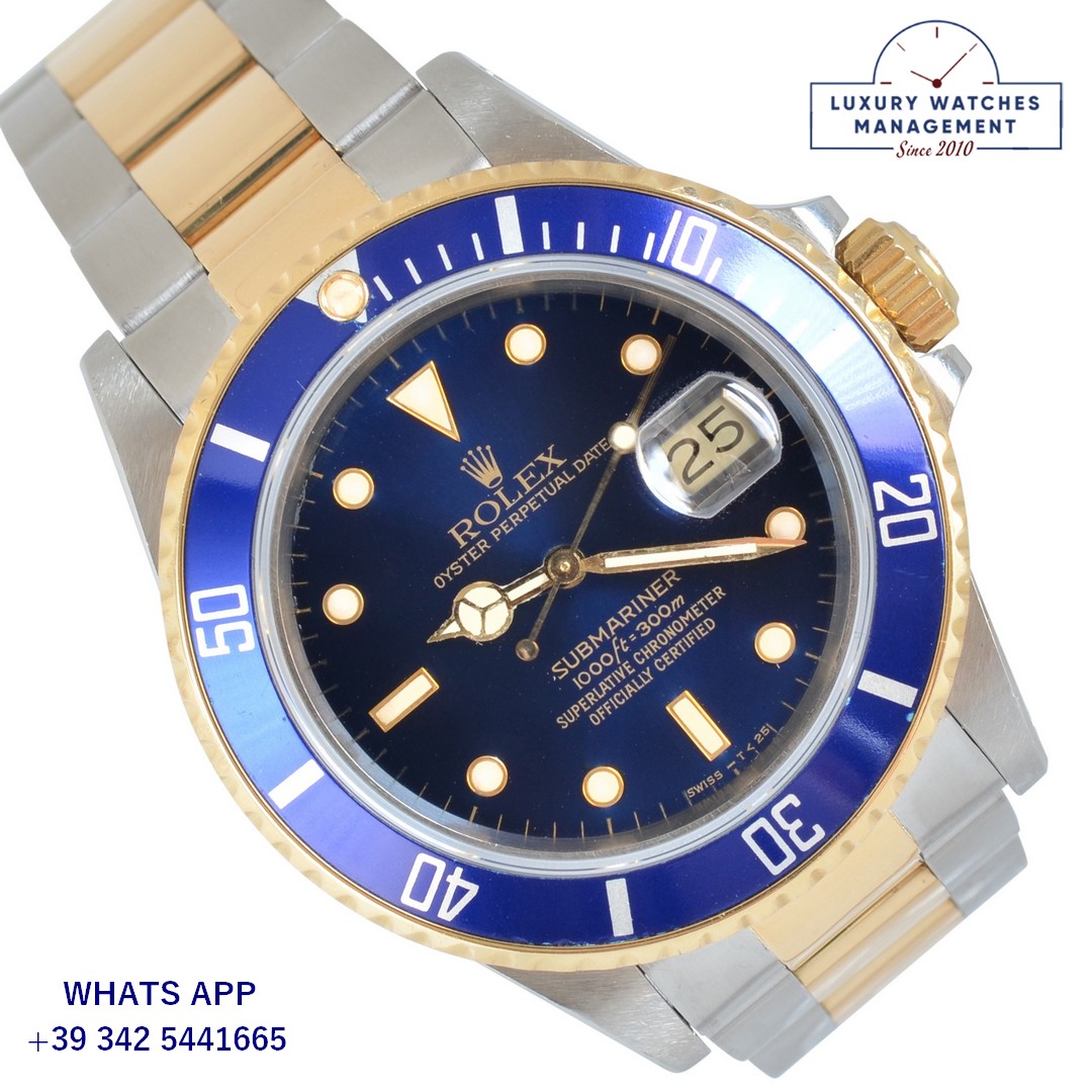 1 ROLEX SUBMARINER 16803 BLUE (1)