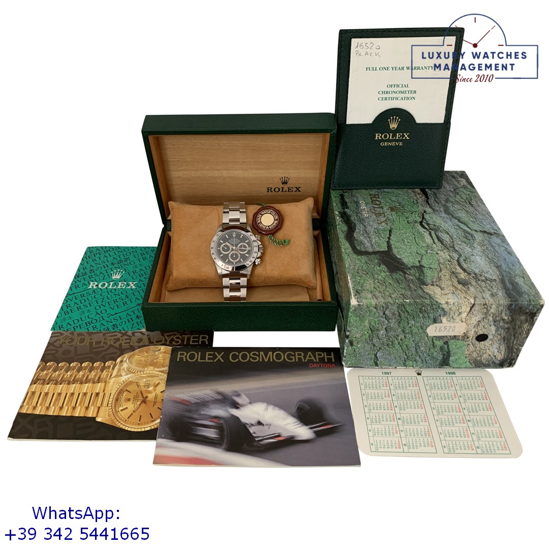 ROLEX DAYTONA 16520 BLACK (1)