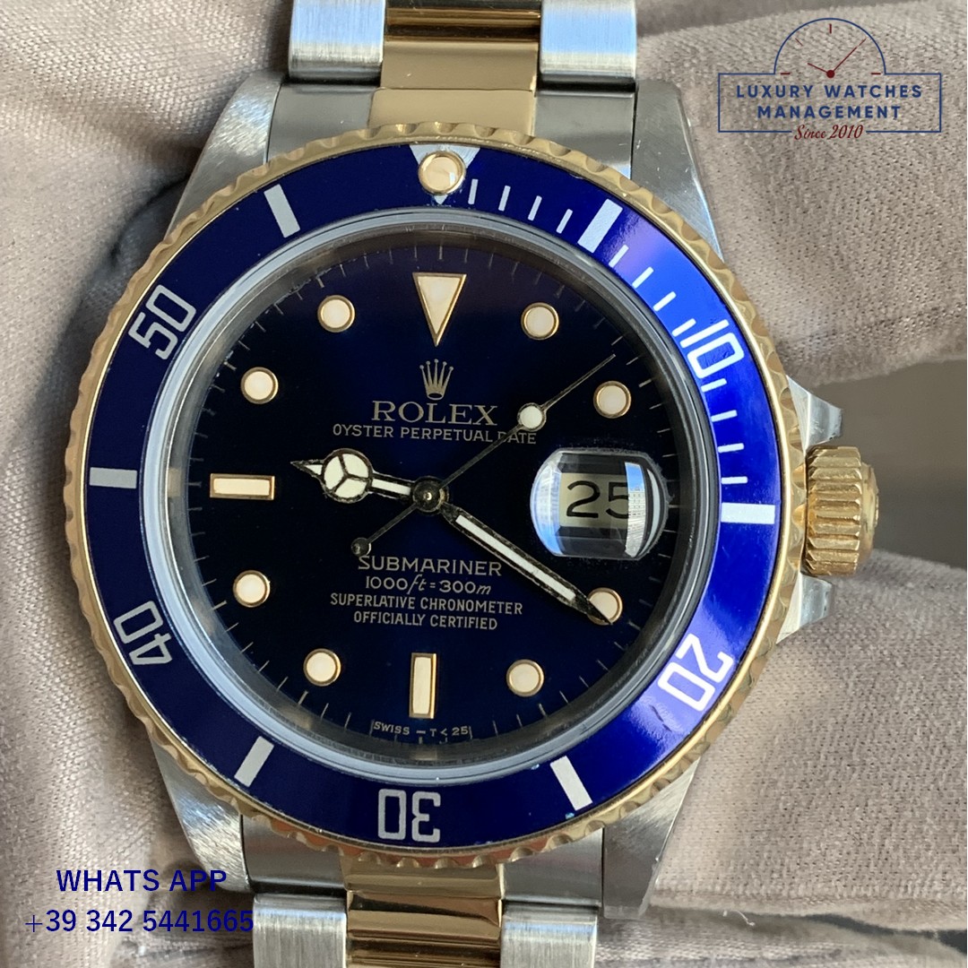 ROLEX SUBMARINER 16803 BLUE (51)