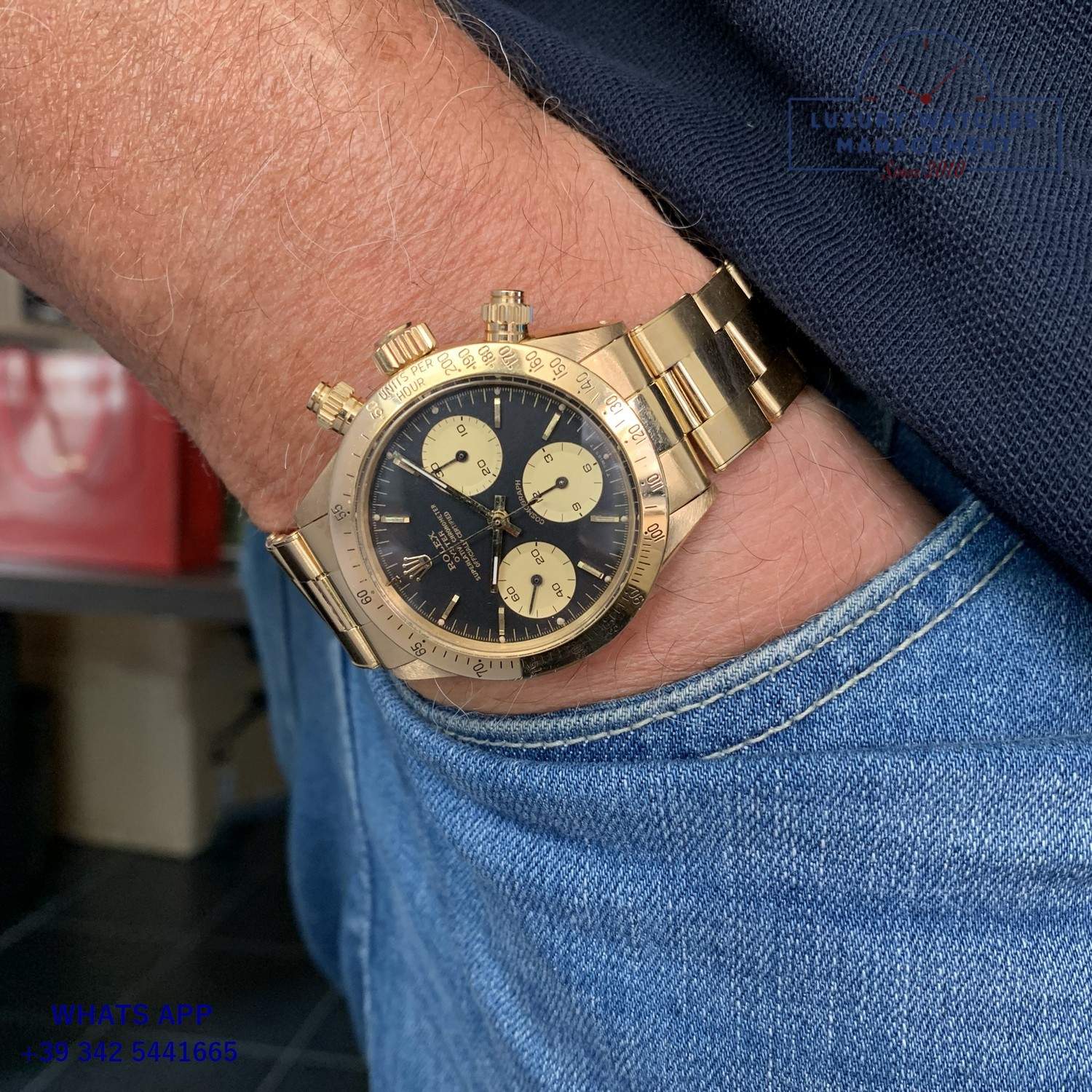 ROLEX COSMOGRAPH 6265 BLACK GOLD (53)