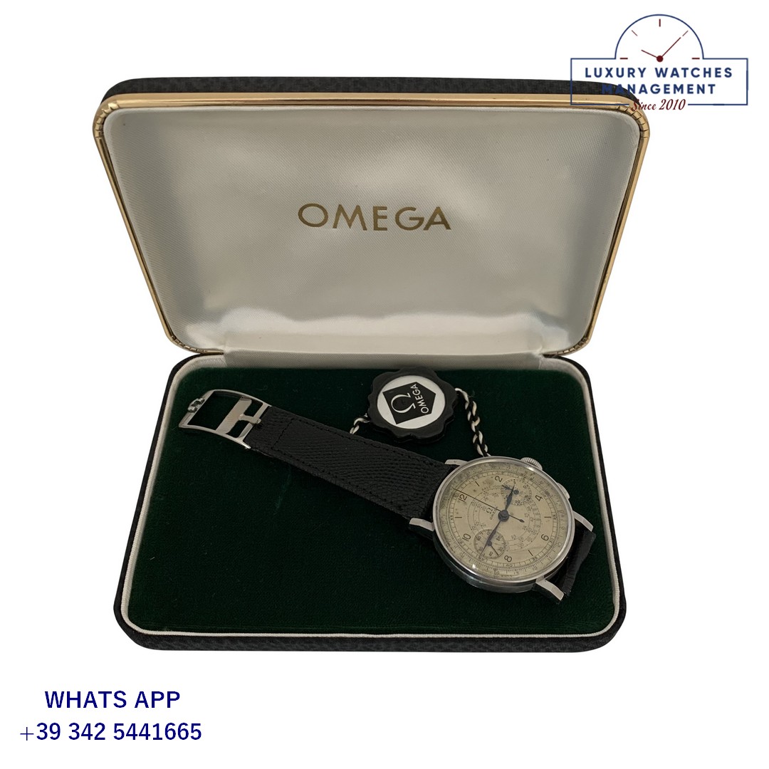 OMEGA CHRONO CK987 CALIBER 33.3 SILVER (1)