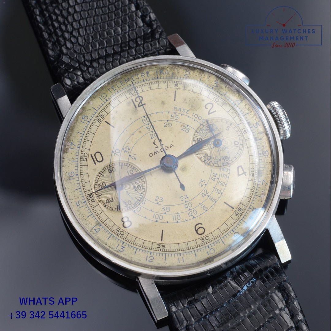 OMEGA CHRONO CK987 CALIBER 33.3 SILVER (10)