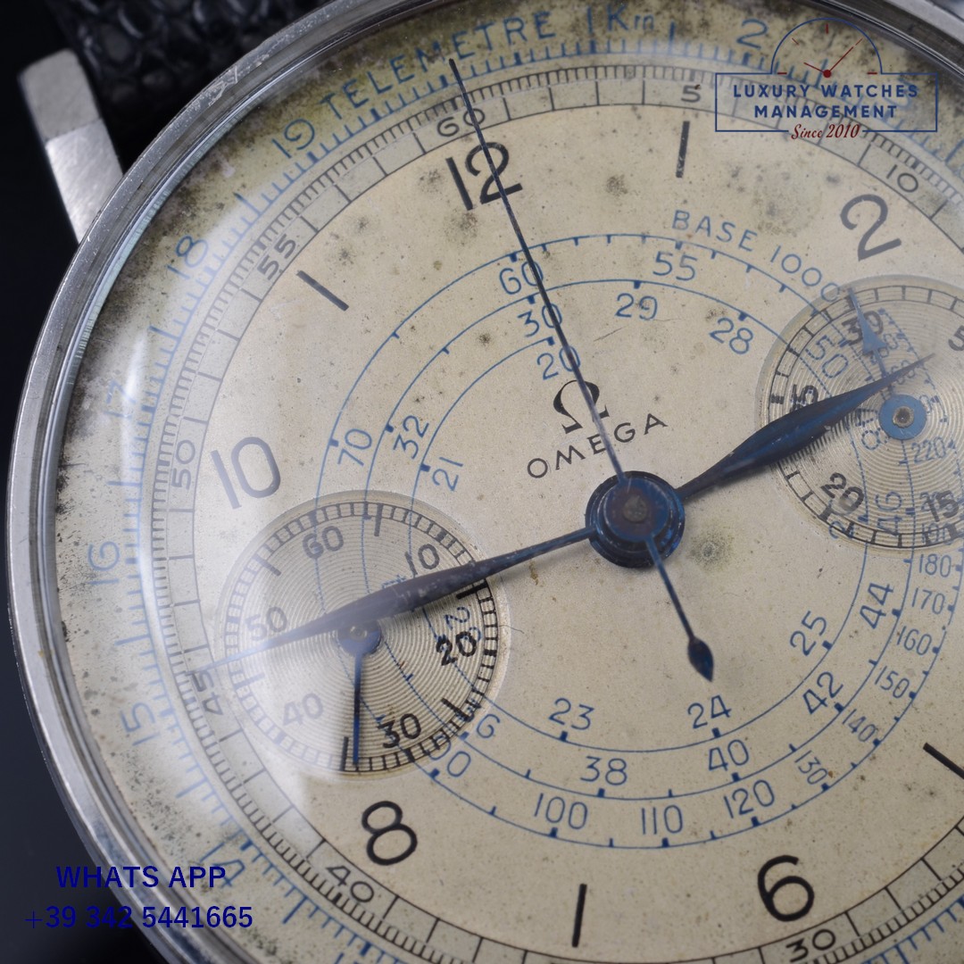 OMEGA CHRONO CK987 CALIBER 33.3 SILVER (12)
