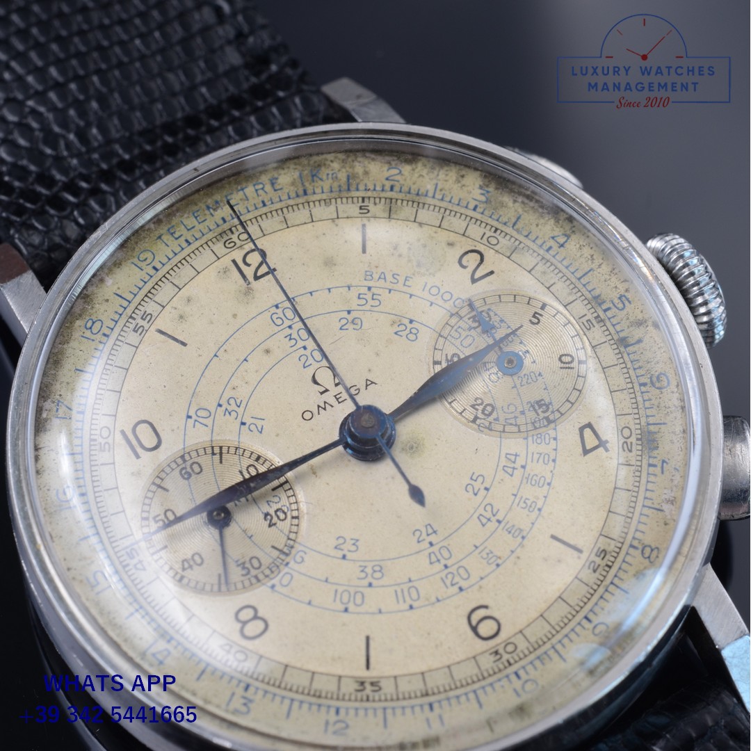 OMEGA CHRONO CK987 CALIBER 33.3 SILVER (13)