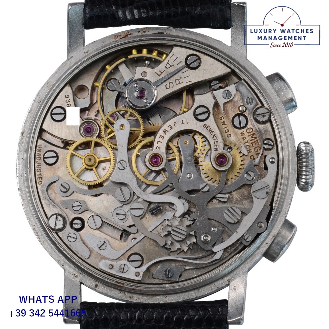 OMEGA CHRONO CK987 CALIBER 33.3 SILVER (2)