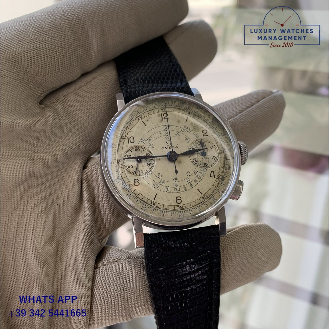 OMEGA CHRONO CK987 CALIBER 33.3 SILVER (30)