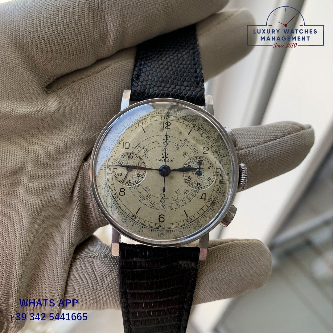 OMEGA CHRONO CK987 CALIBER 33.3 SILVER (34)
