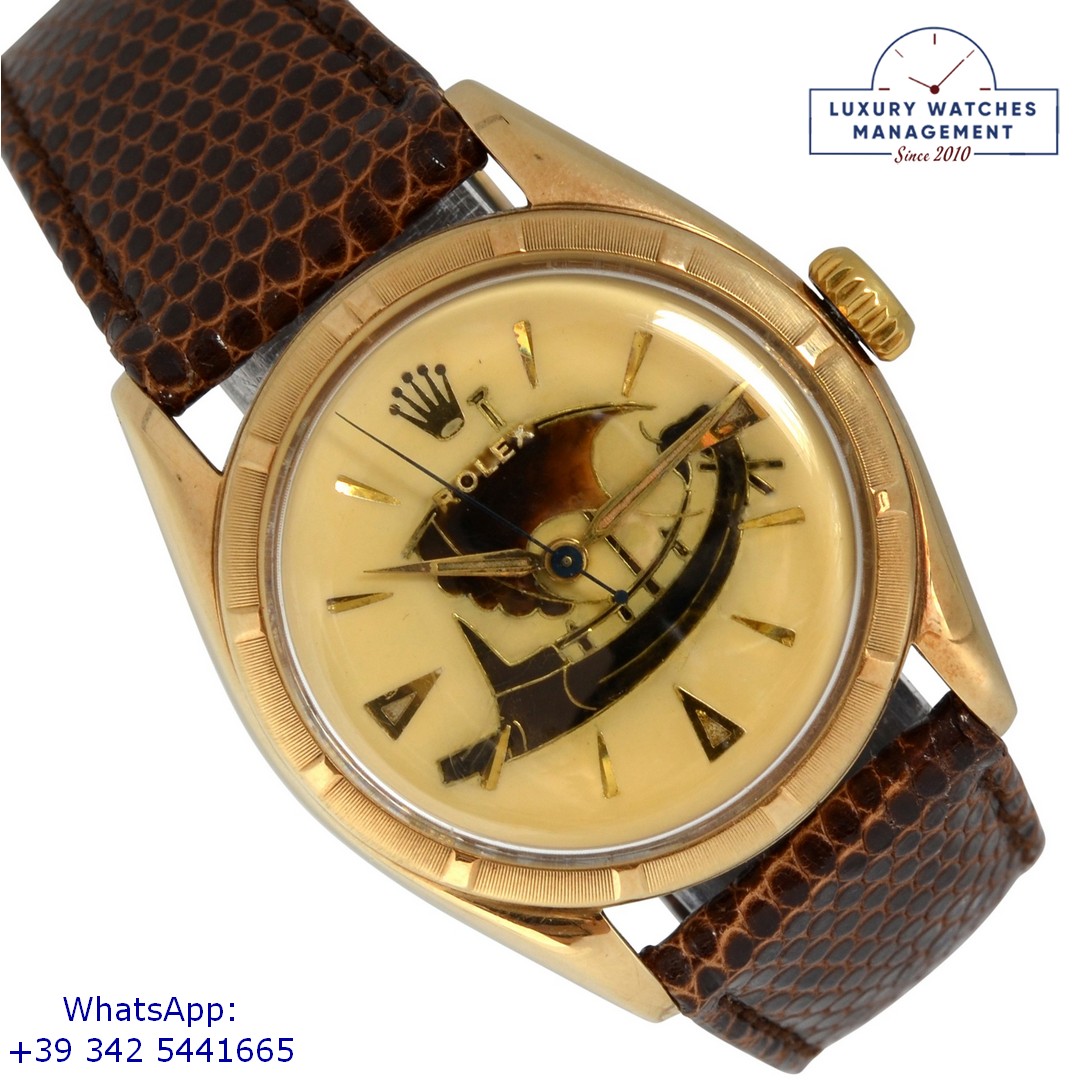 2 ROLEX BUBBLEBACK 6085 VIKING SHIP 1951 (19)