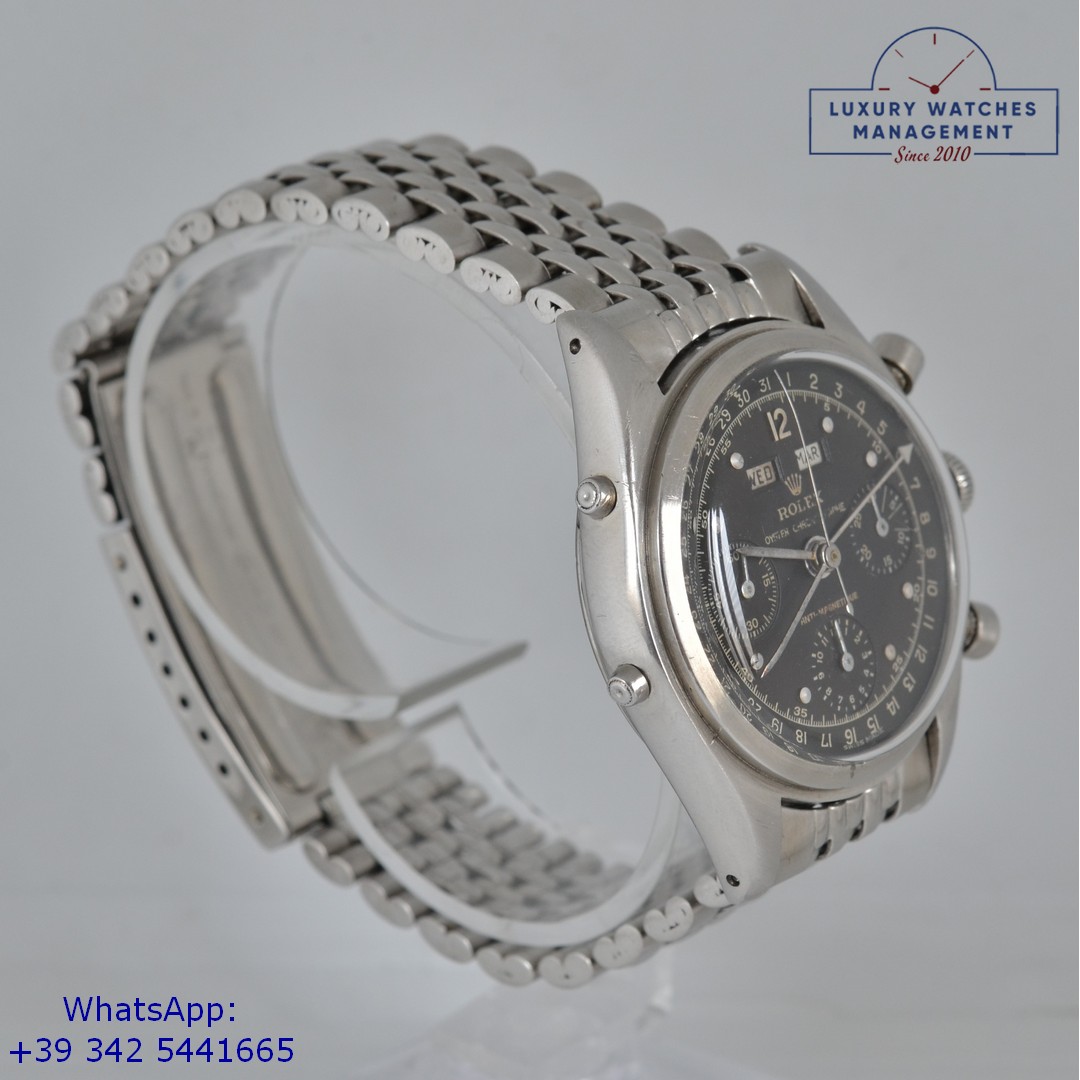 ROLEX DATO COMPAX 4767 BLACK STEEL (1)