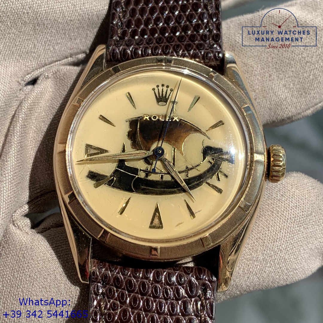 ROLEX OYSTER PERPETUAL 6085 BUBBLEBACK (15)