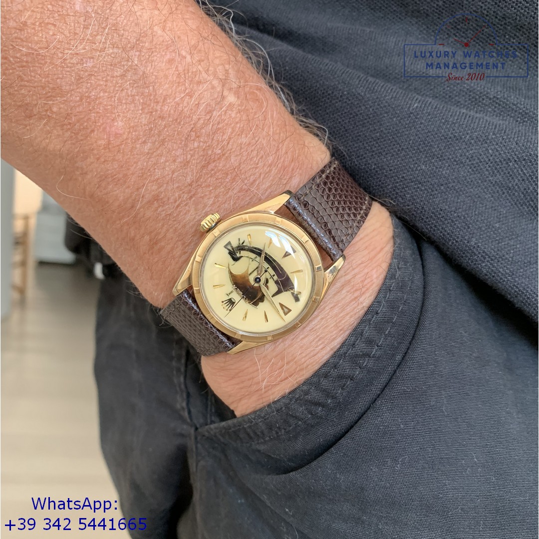 ROLEX OYSTER PERPETUAL 6085 BUBBLEBACK (23)