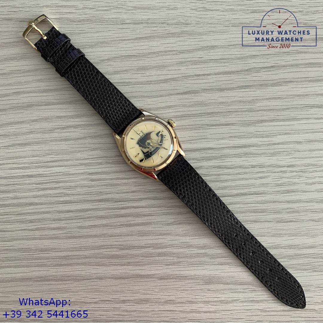 ROLEX OYSTER PERPETUAL 6085 BUBBLEBACK (3)