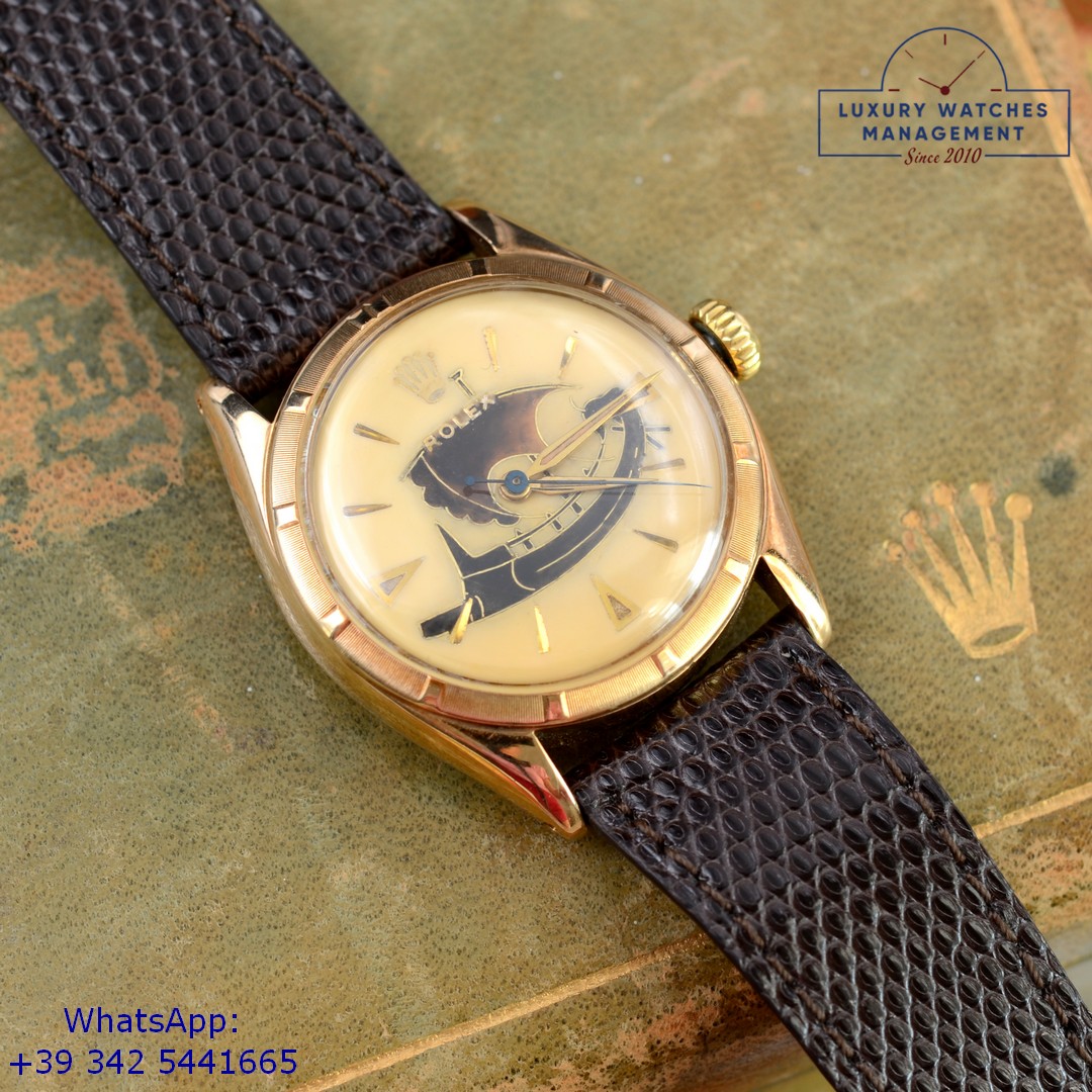 ROLEX OYSTER PERPETUAL 6085 BUBBLEBACK (34)