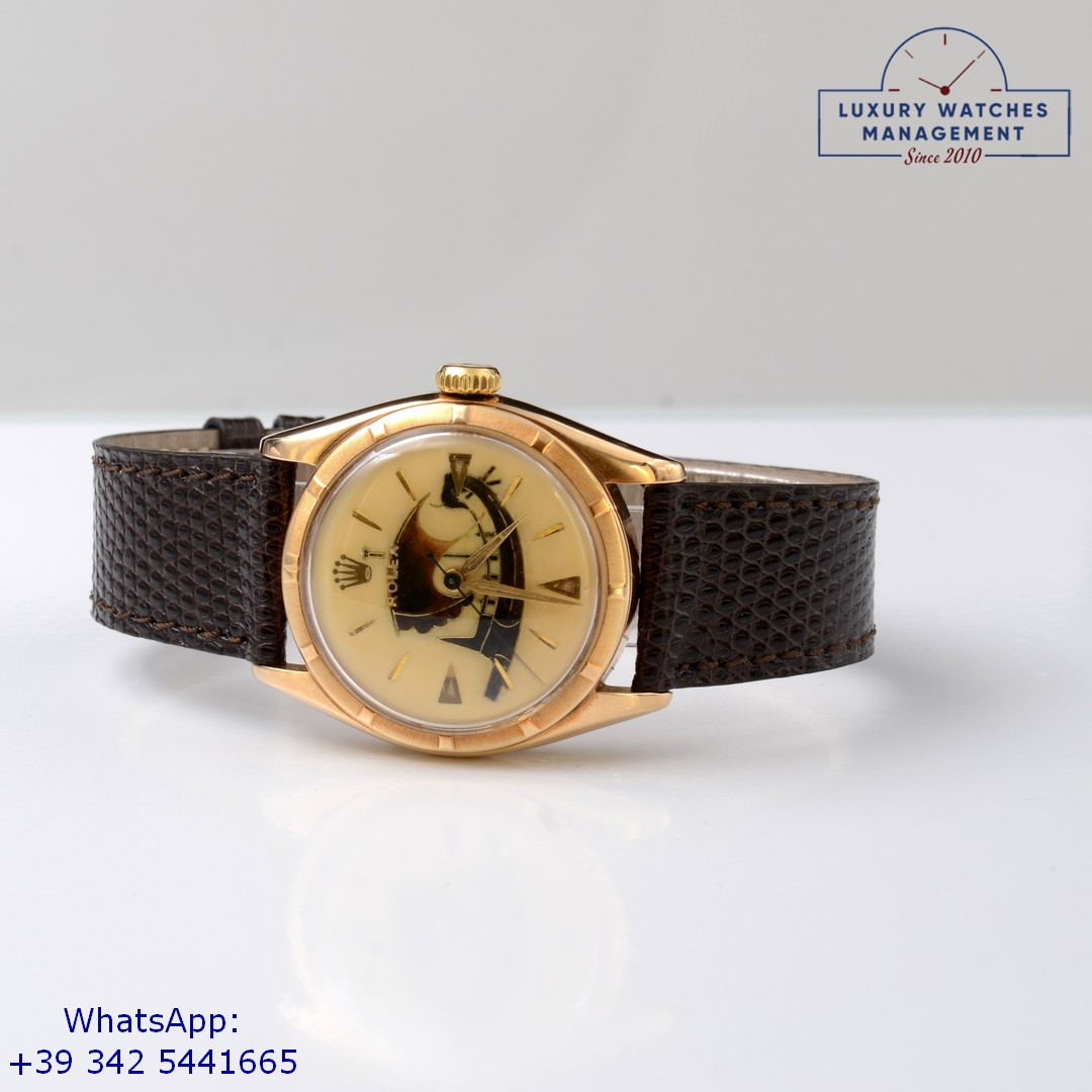 ROLEX OYSTER PERPETUAL 6085 BUBBLEBACK (66)