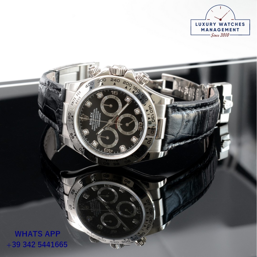 ROLEX DAYTONA 116519 BLACK DIAMOND 2002 (18) - Copia