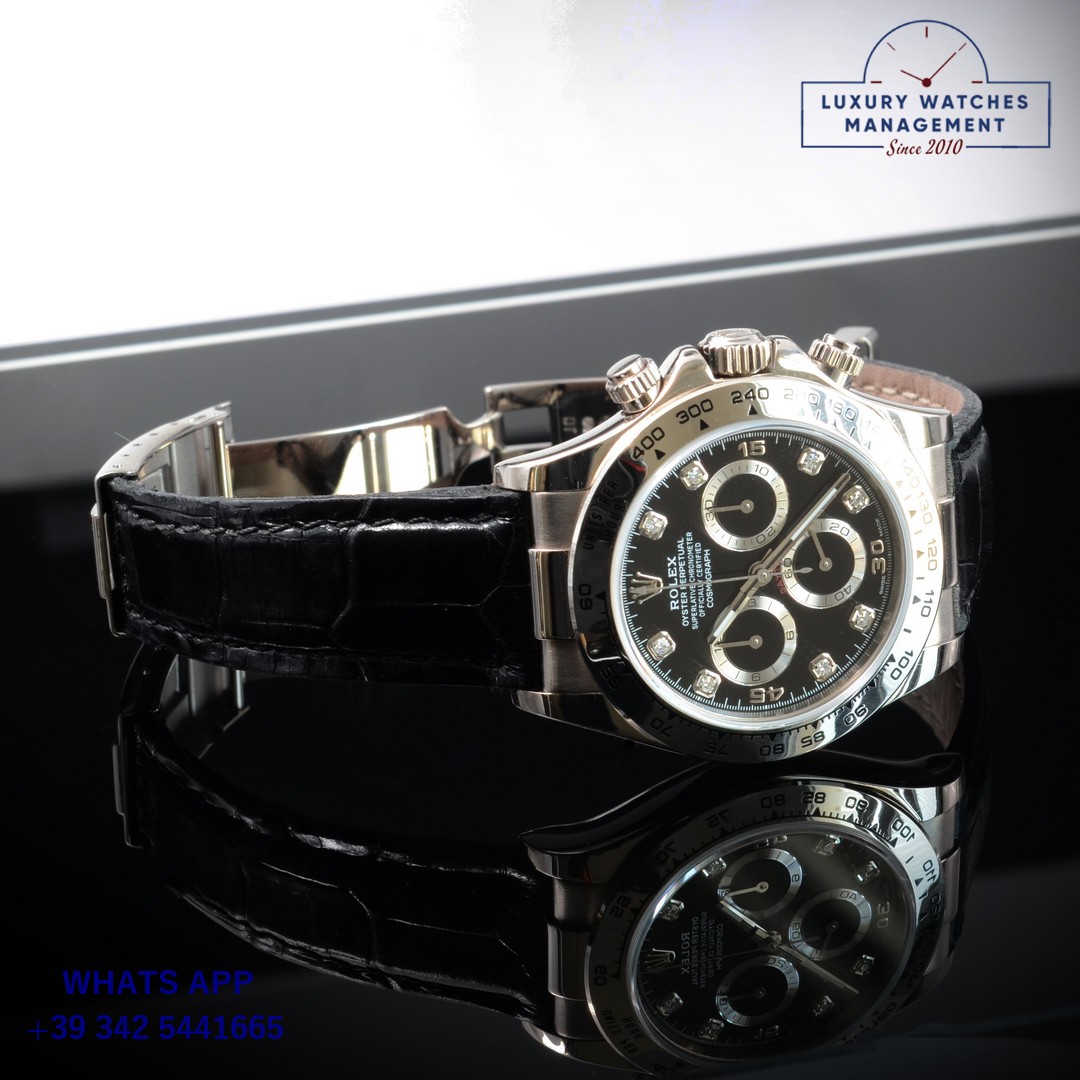 ROLEX DAYTONA 116519 BLACK DIAMOND 2002 (25)